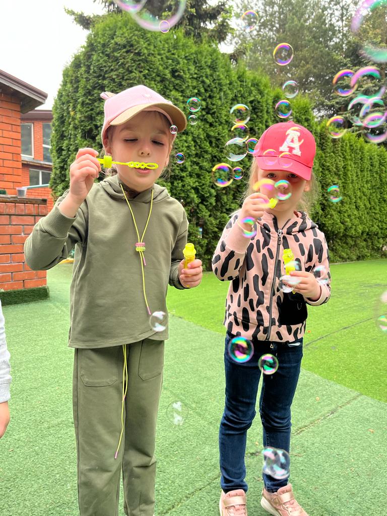 Пузыри в частном детском саду рядом с Подольском Мостик Мечты