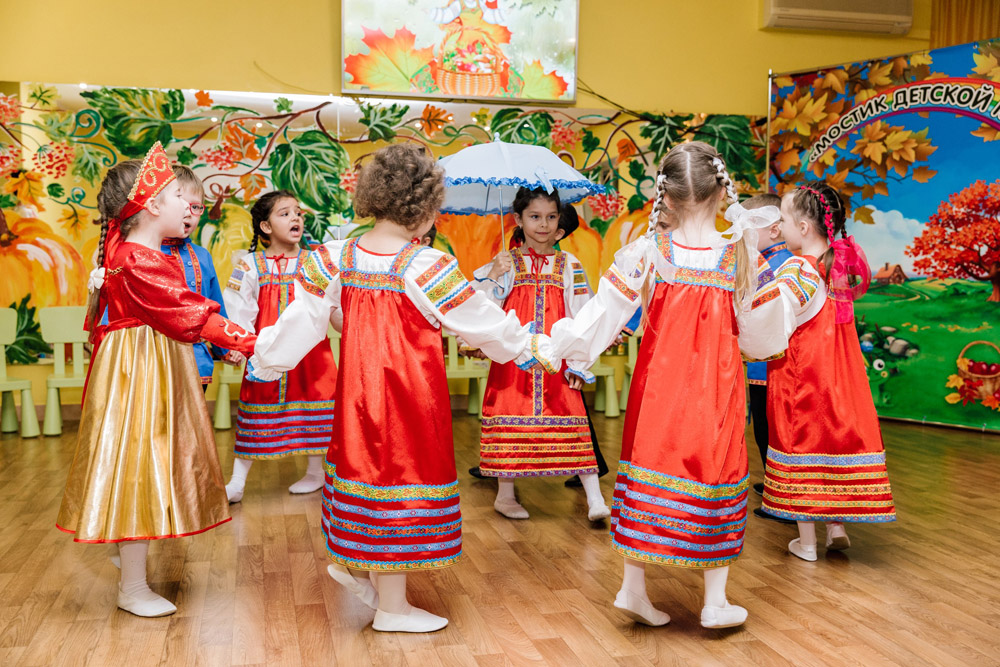 Праздник осени, подготовительная группа, частный детский сад Подольск